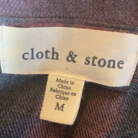 Anthropologie cloth & stone plaid tunic dress - Picture 10 of 12